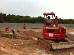 Construction of Showflat Carpark