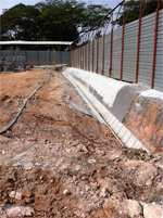 Construction of Temporary Drain